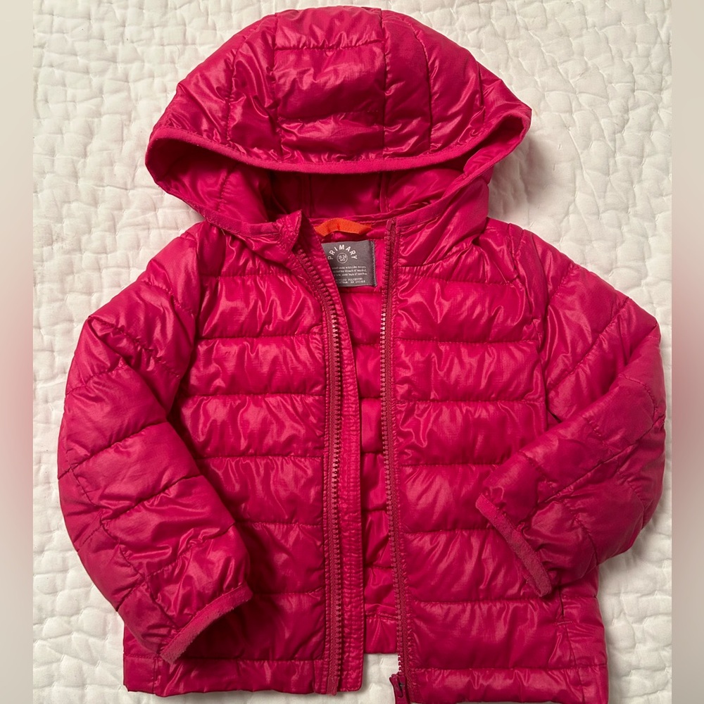 Primary lightweight puffer jacket 18-24 mo